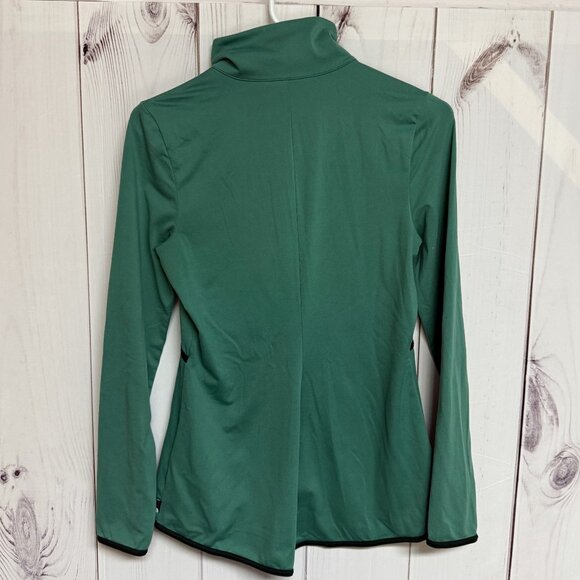 The North Face Women’s Performance 1/2-Zip Top Medium Green EUC - Picture 3 of 10